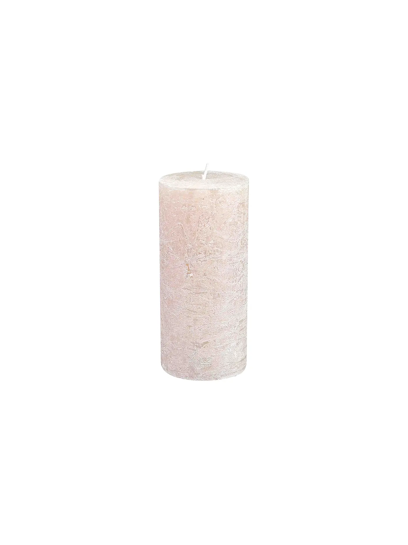 RASTELI | Rustike Kerze - Luz Your Senses 7x15cm Pearl | 